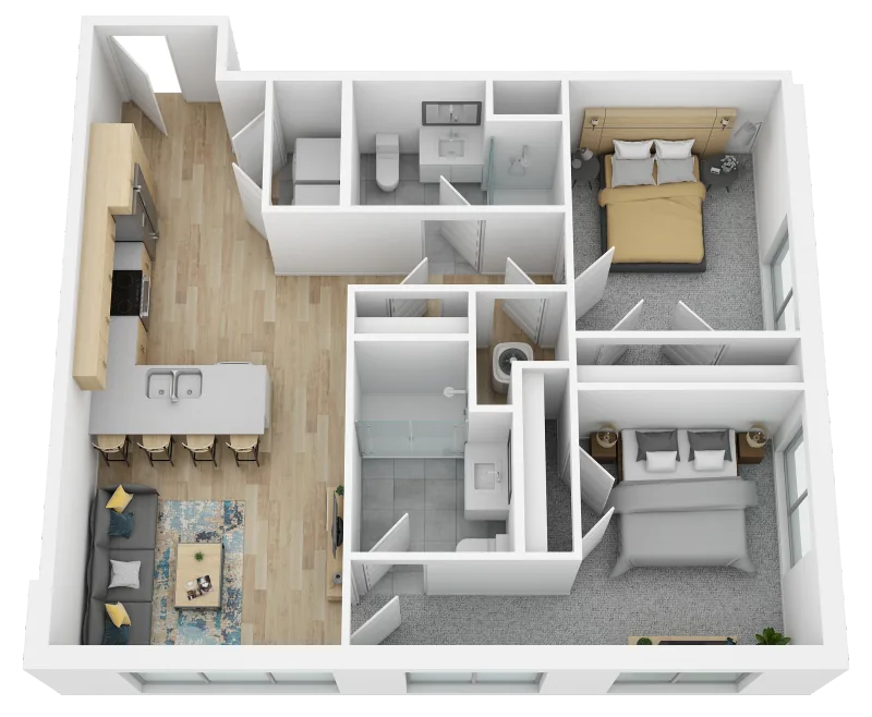 Chestnut apartment interior