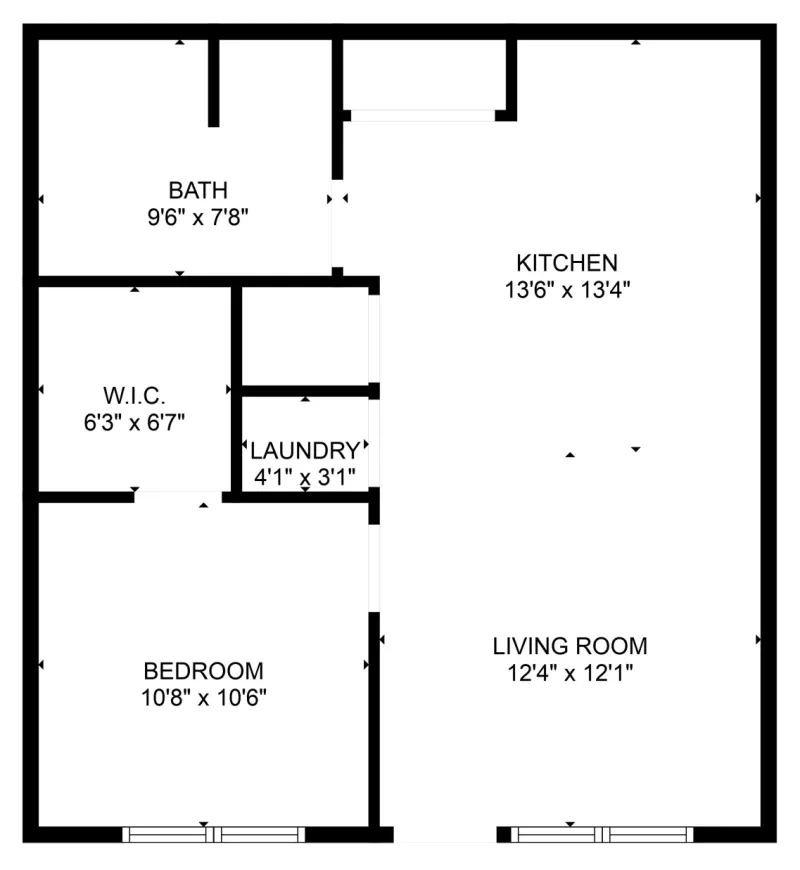 Walnut apartment interior